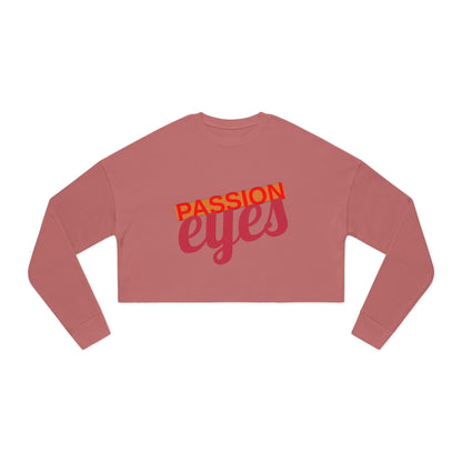 Passion Eyes Cropped Sweatshirt