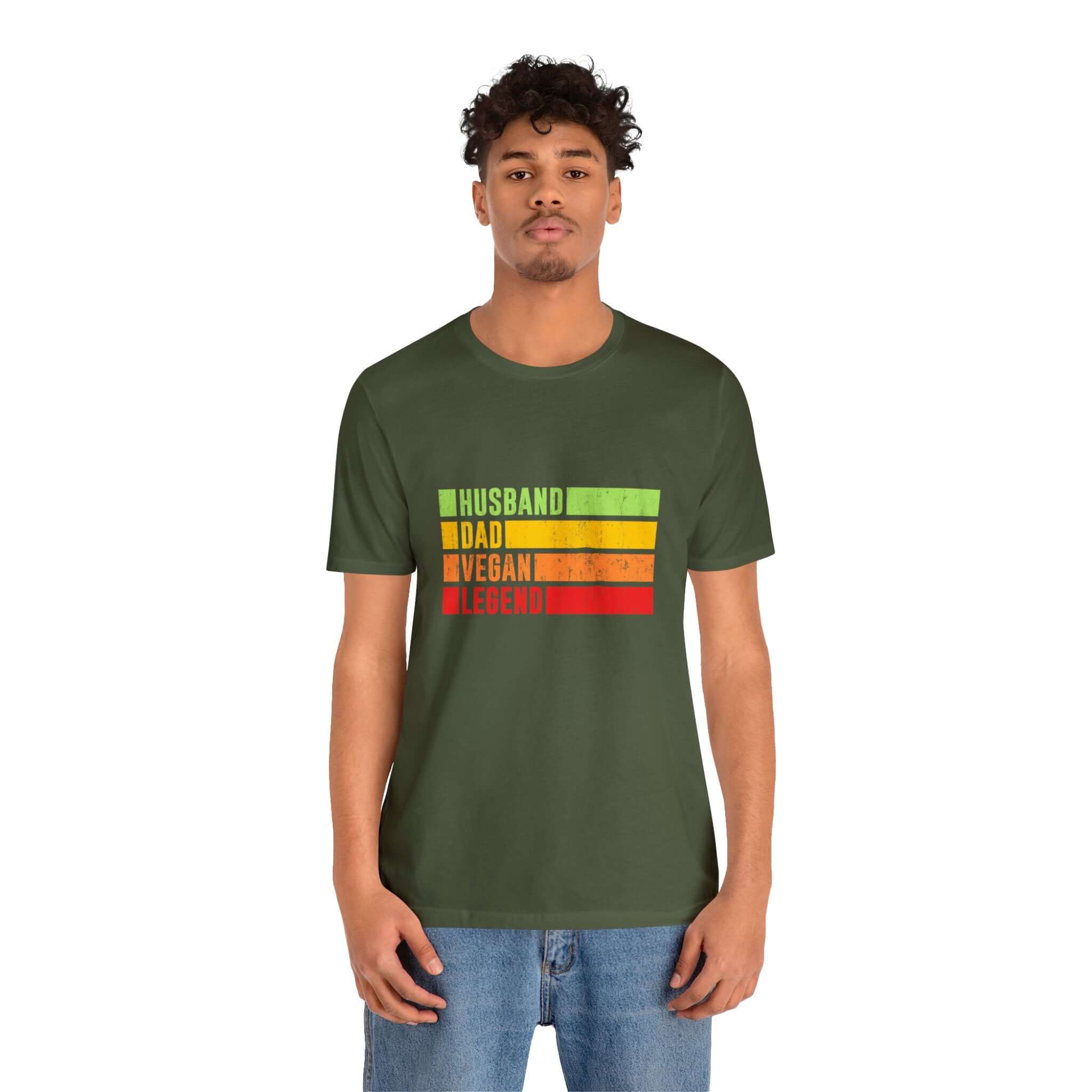 Husband Dad Vegan Legend Unisex Tee - RC’nSONS