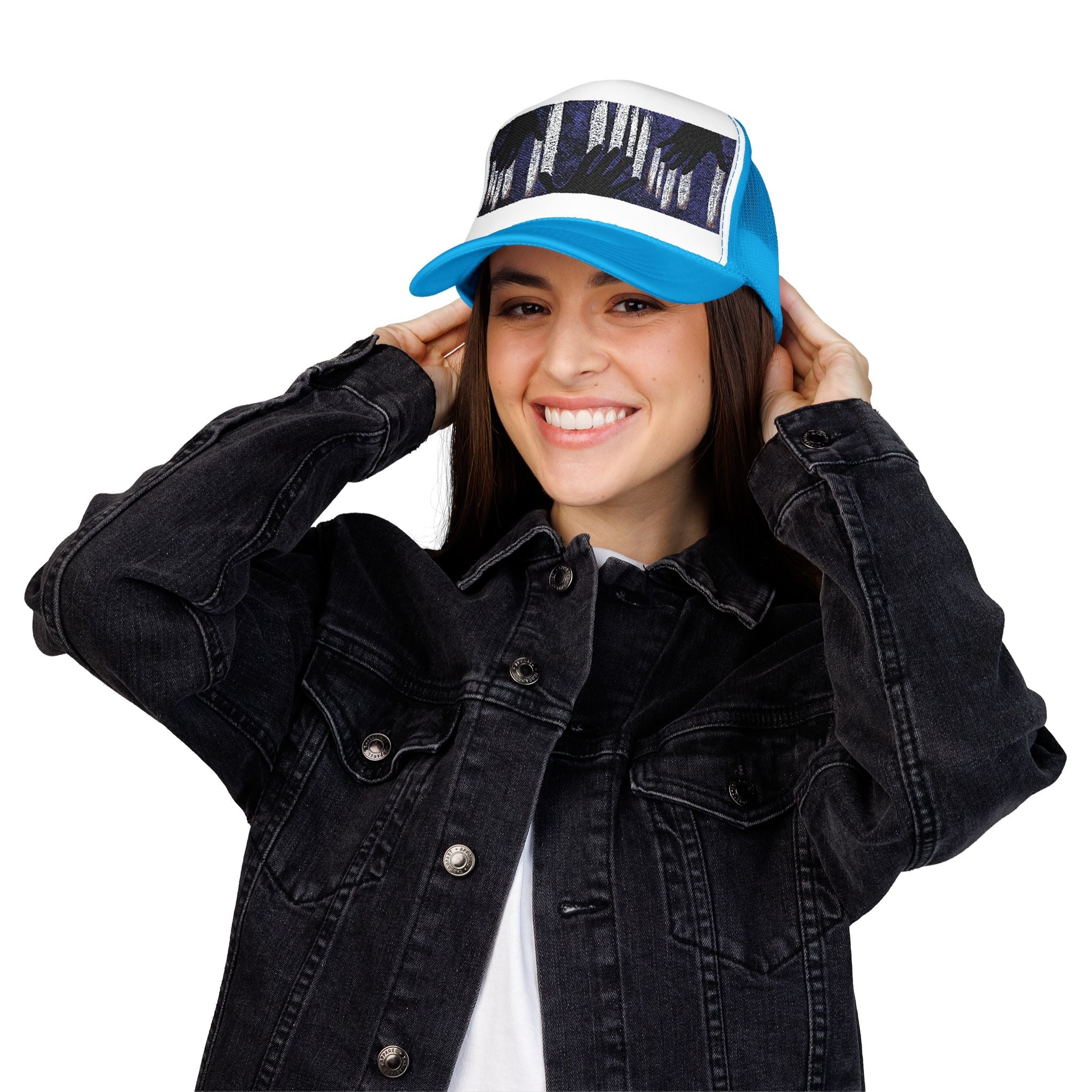 Embroidered Trucker Hat Printify