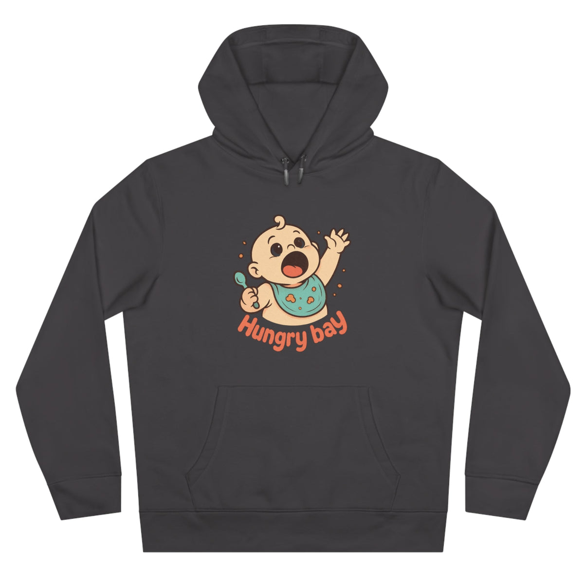 Cute Baby Feeding Hoodie Printify