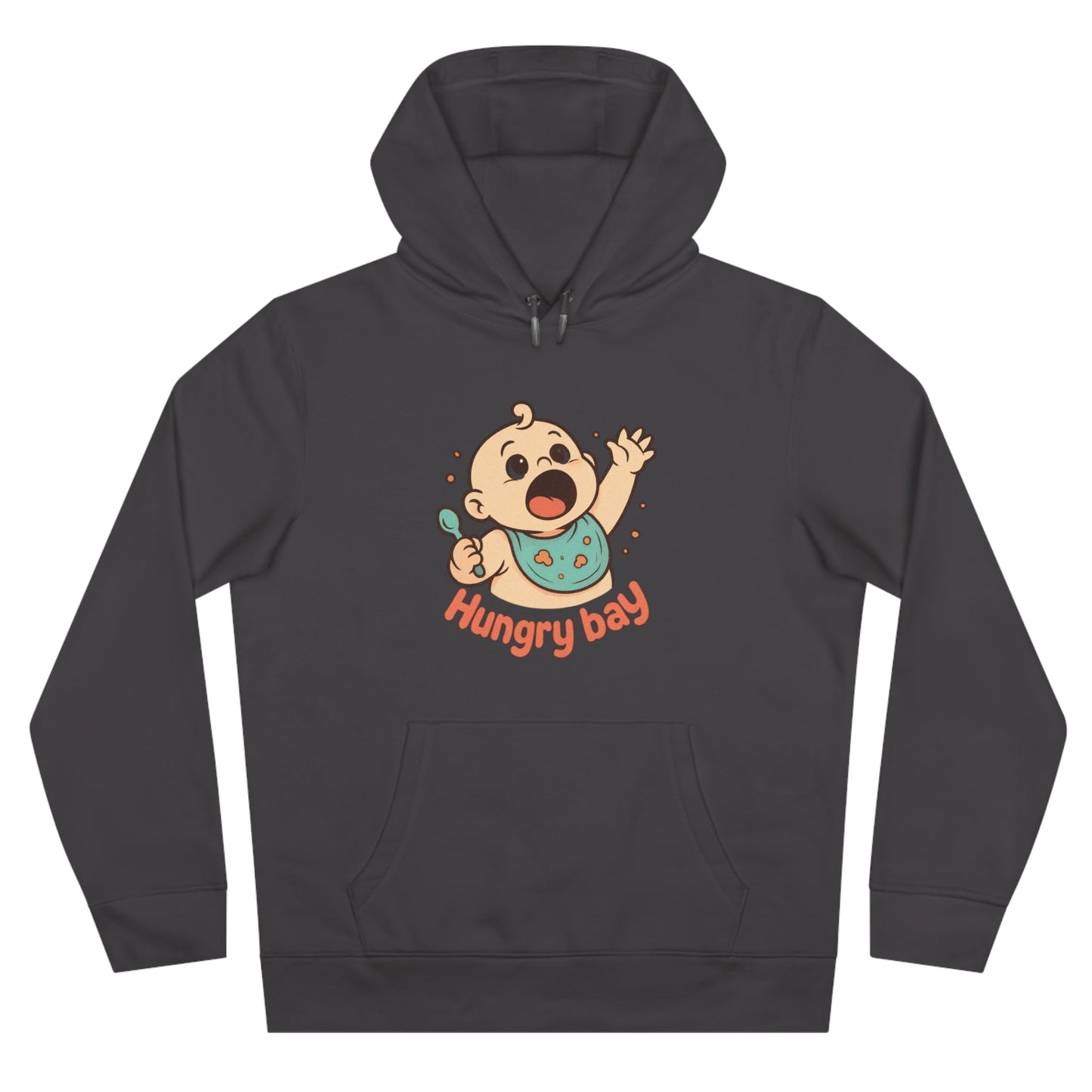 Cute Baby Feeding Hoodie Printify