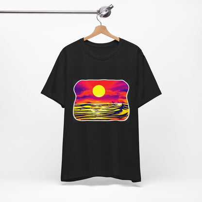 RCNSONS Unisex Short Sleeve Sunset Tee