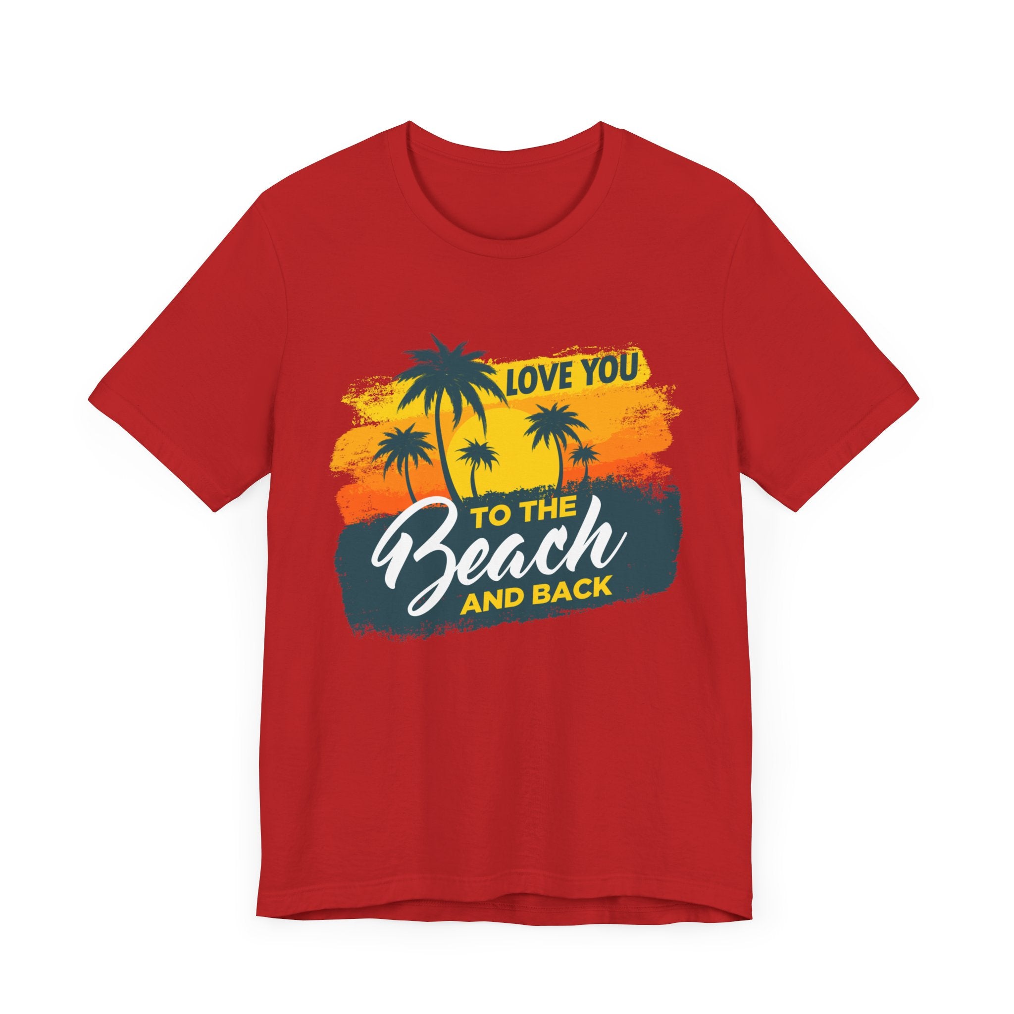 Je t’aime à la plage Tee unisexe 
