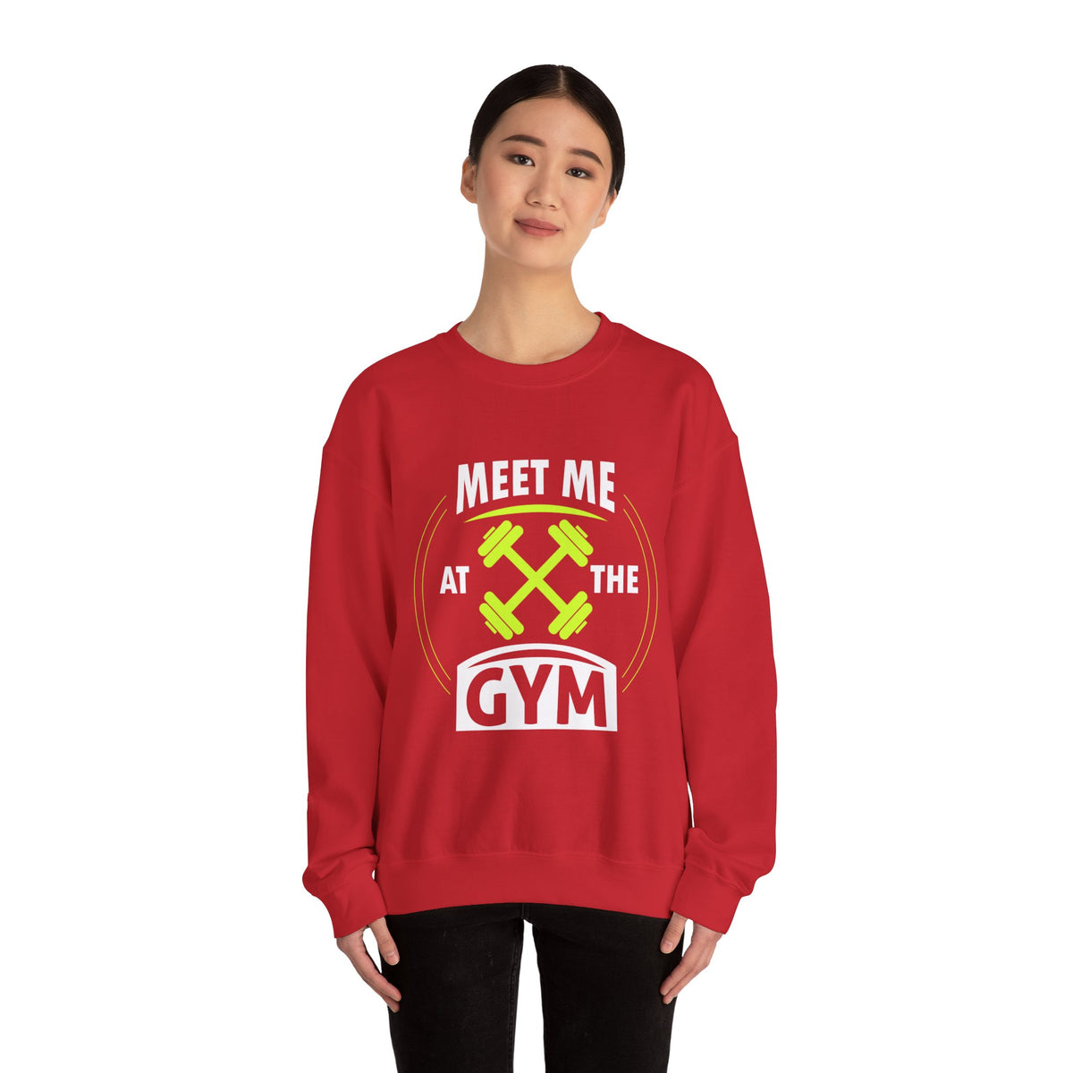 Rencontrez-moi au sweat-shirt unisexe du gymnase 