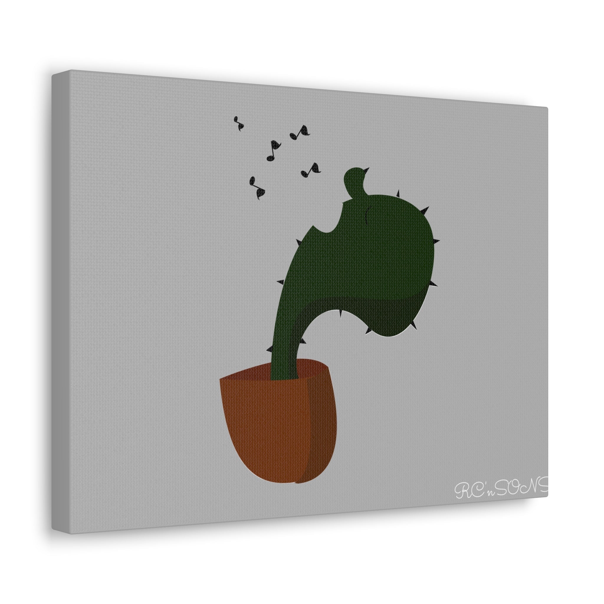 Cactus Design Wall Decor Printify