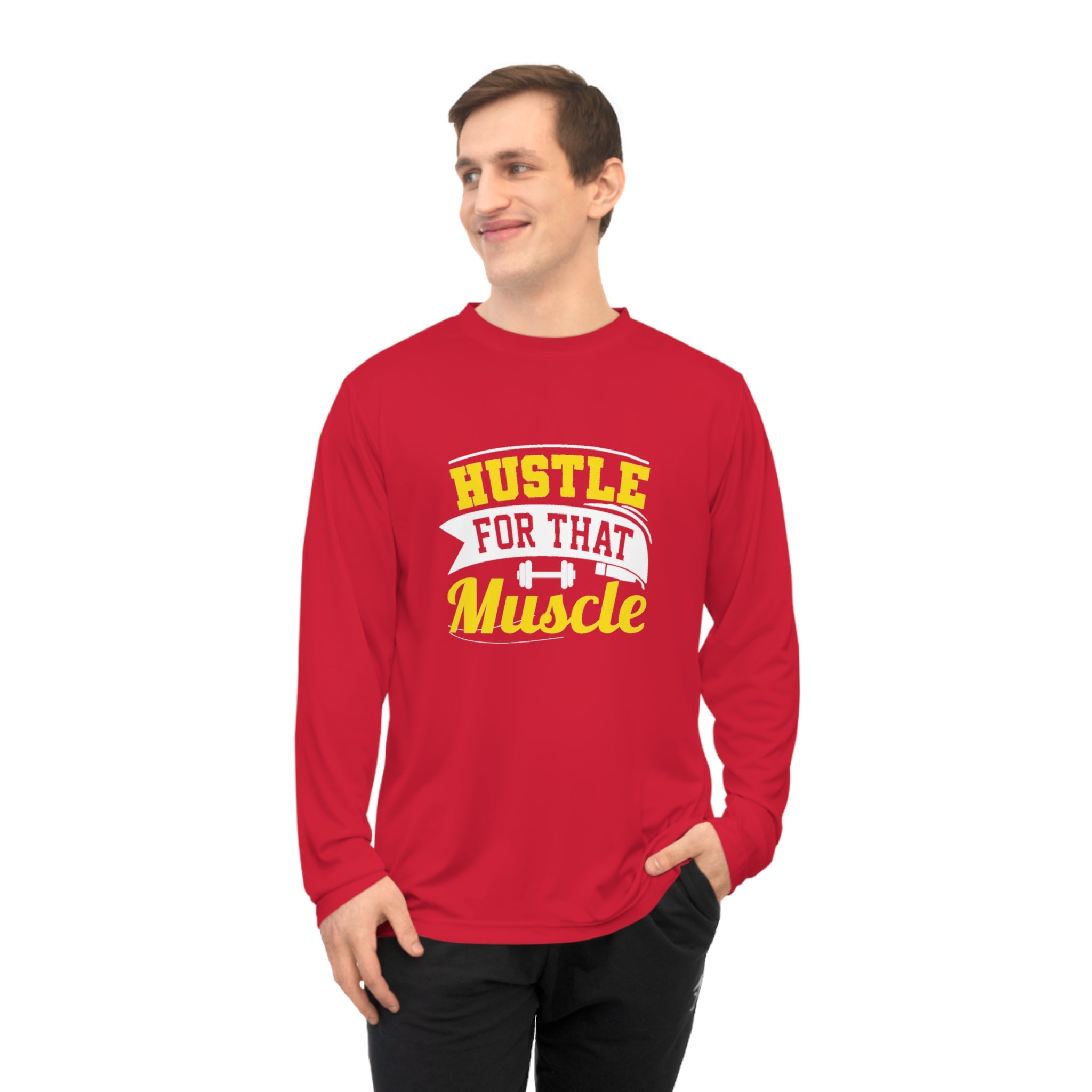 Hustle For That Muscle Long Sleeve