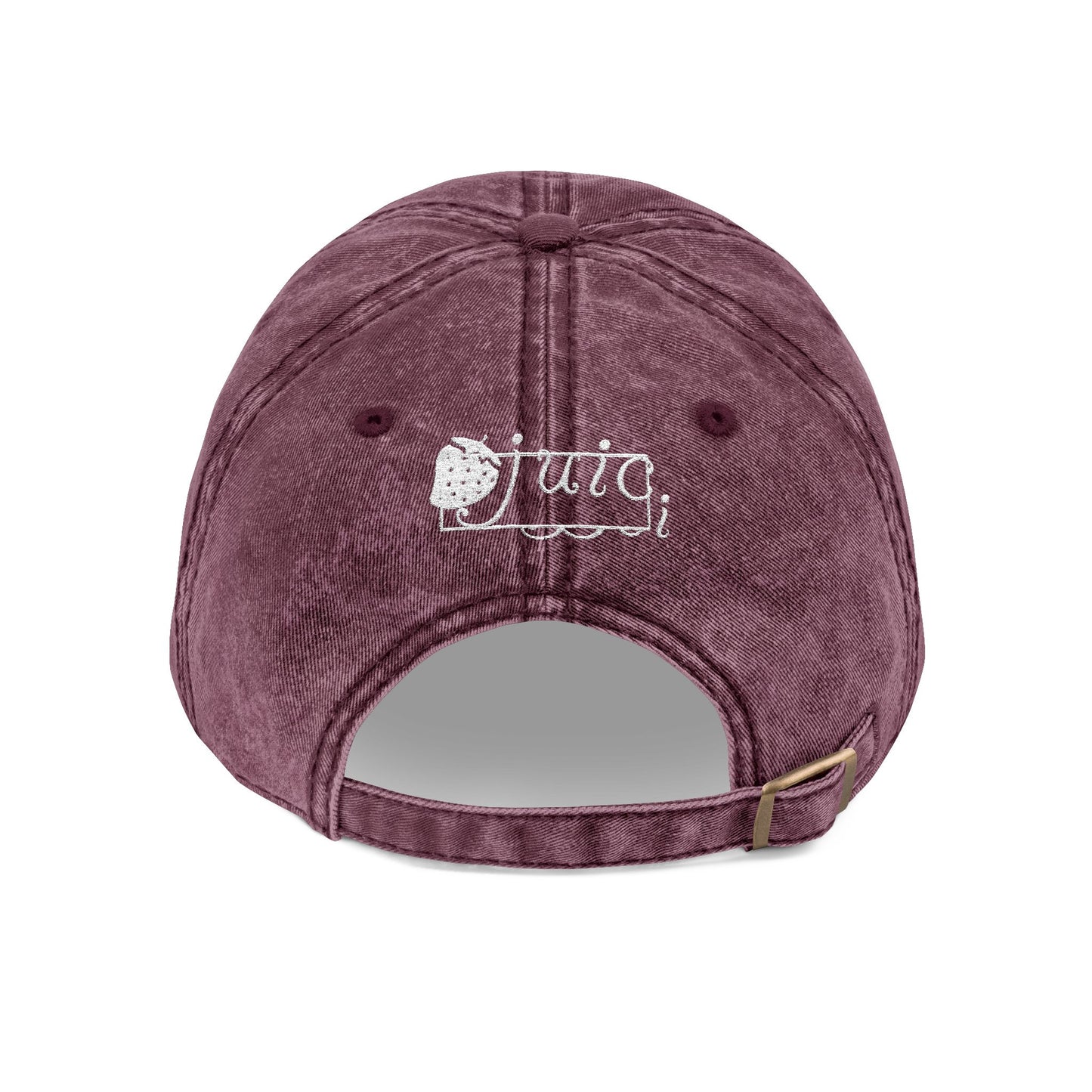 Embroidered Vintage Cap - Juic Cap Design