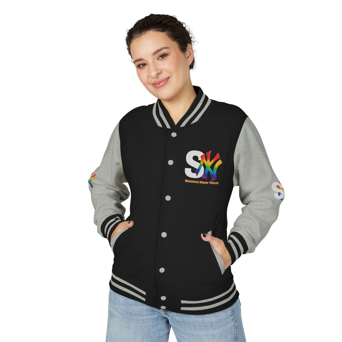 Letterman Jacket SNY Sunny New York Printify