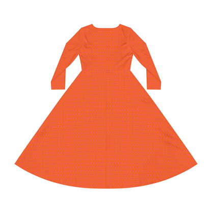 Sunny Long Sleeve Dance Dress, Perfect for Parties, Special Occasions, Balloons, Yellow Party Dress, Charming Evening Gown