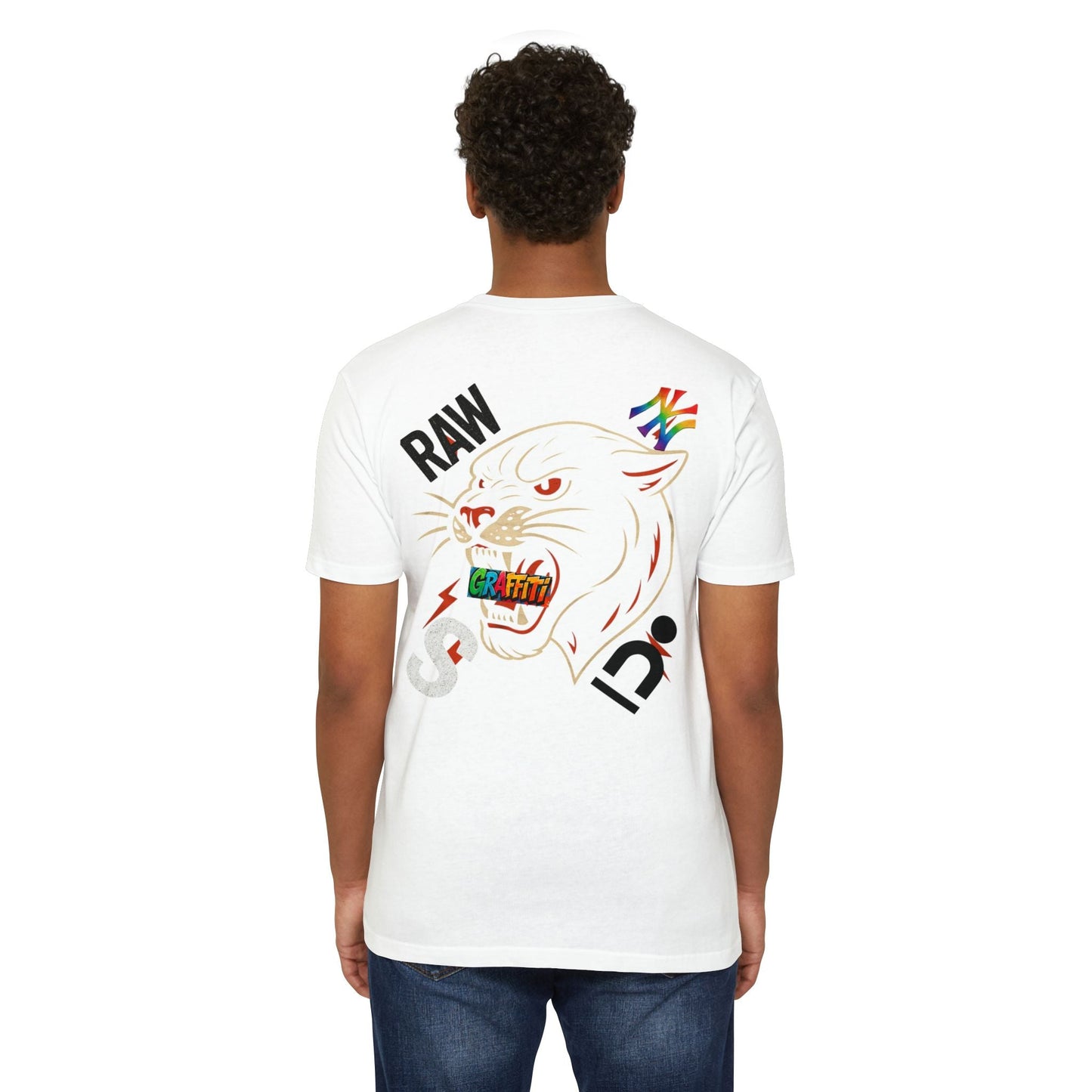 Urban Graffiti Panther T-Shirt | Cool Graphic Tee, Streetwear, Unisex Printify