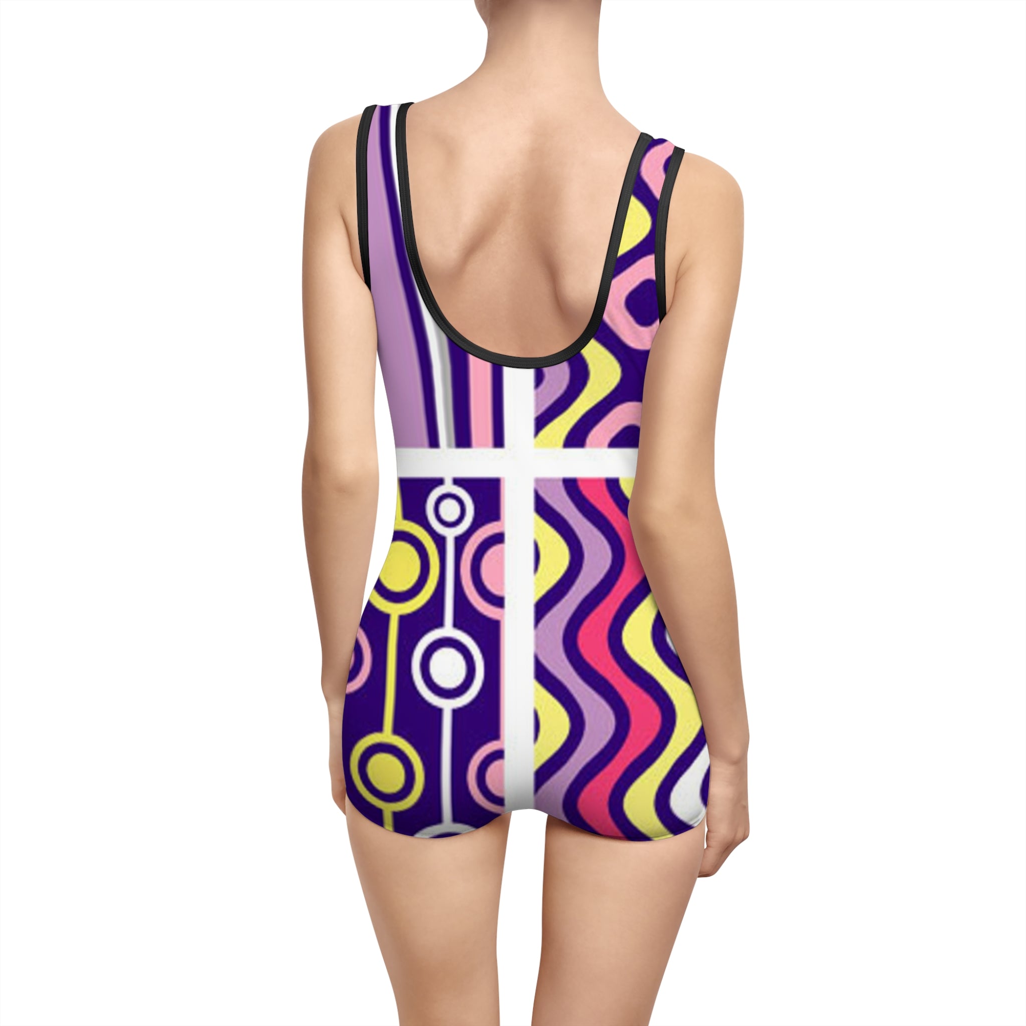 Women's Vintage Swimsuit (AOP)