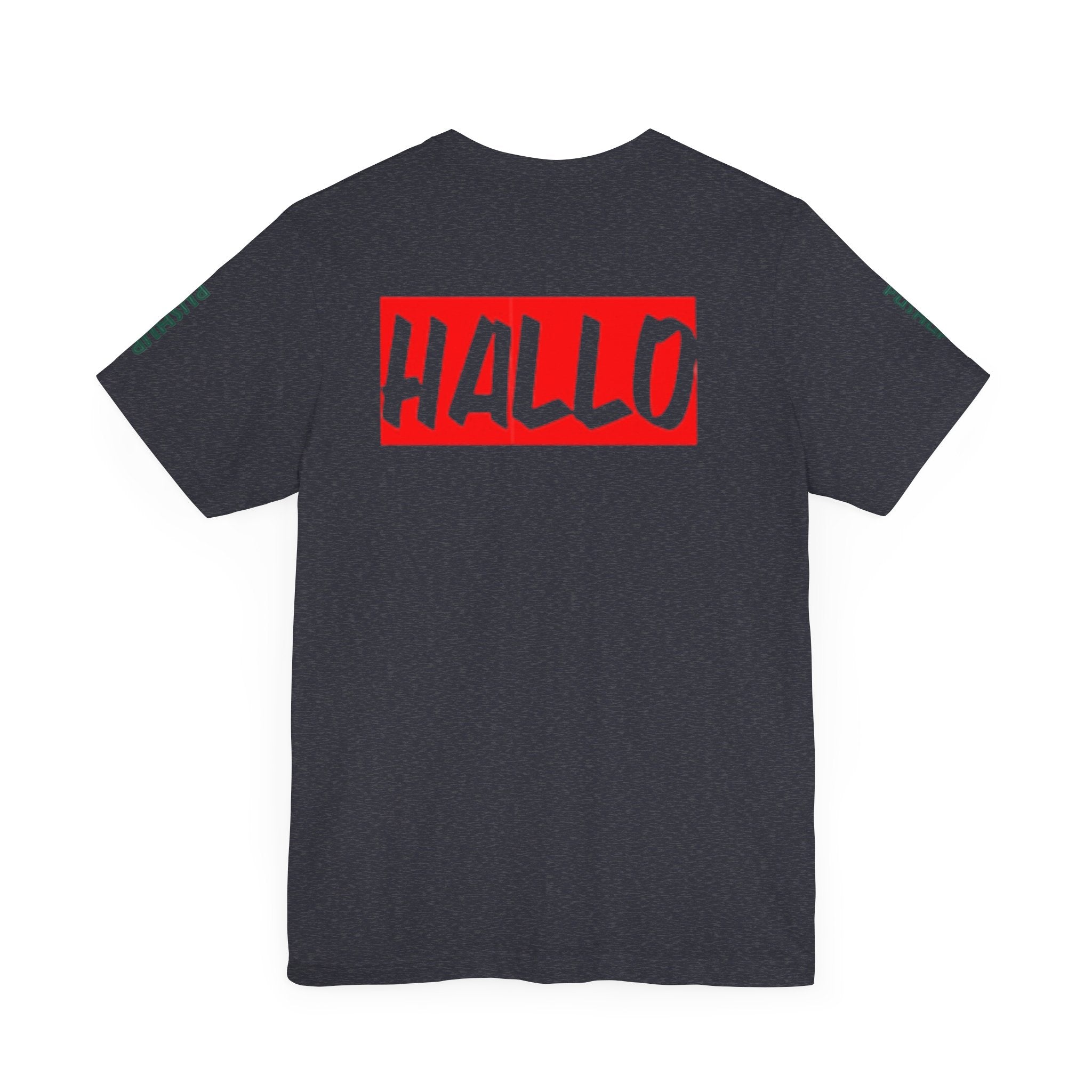 Funny Hallo Graphic Tee for Casual Vibes