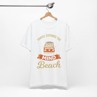 Unisex Travel Expands the mind Short Sleeve Tee