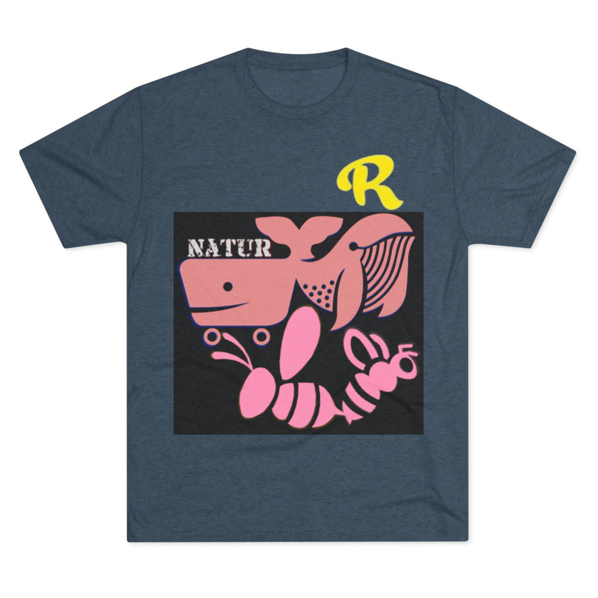 Unisex Tri-Blend Crew Tee - Honey Tee