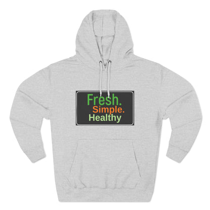 Unisex Three-Panel Fresh Simple Hoodie