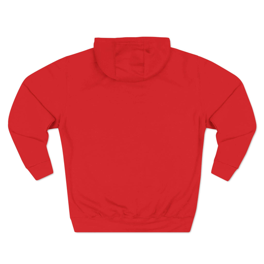 Fleece Hoodie with Quadrat Embroidery