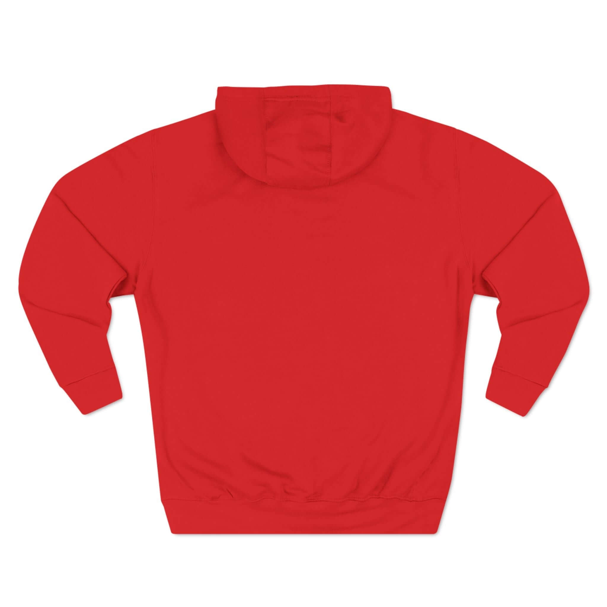 Fleece Hoodie with Quadrat Embroidery