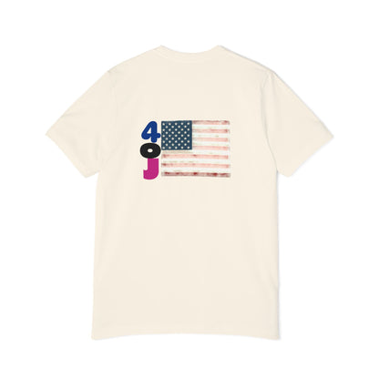 USA Flag Short-Sleeve T-Shirt, Patriotic Tee for Independence Day, Casual Wear, Gift for Veterans, Summer Style Printify