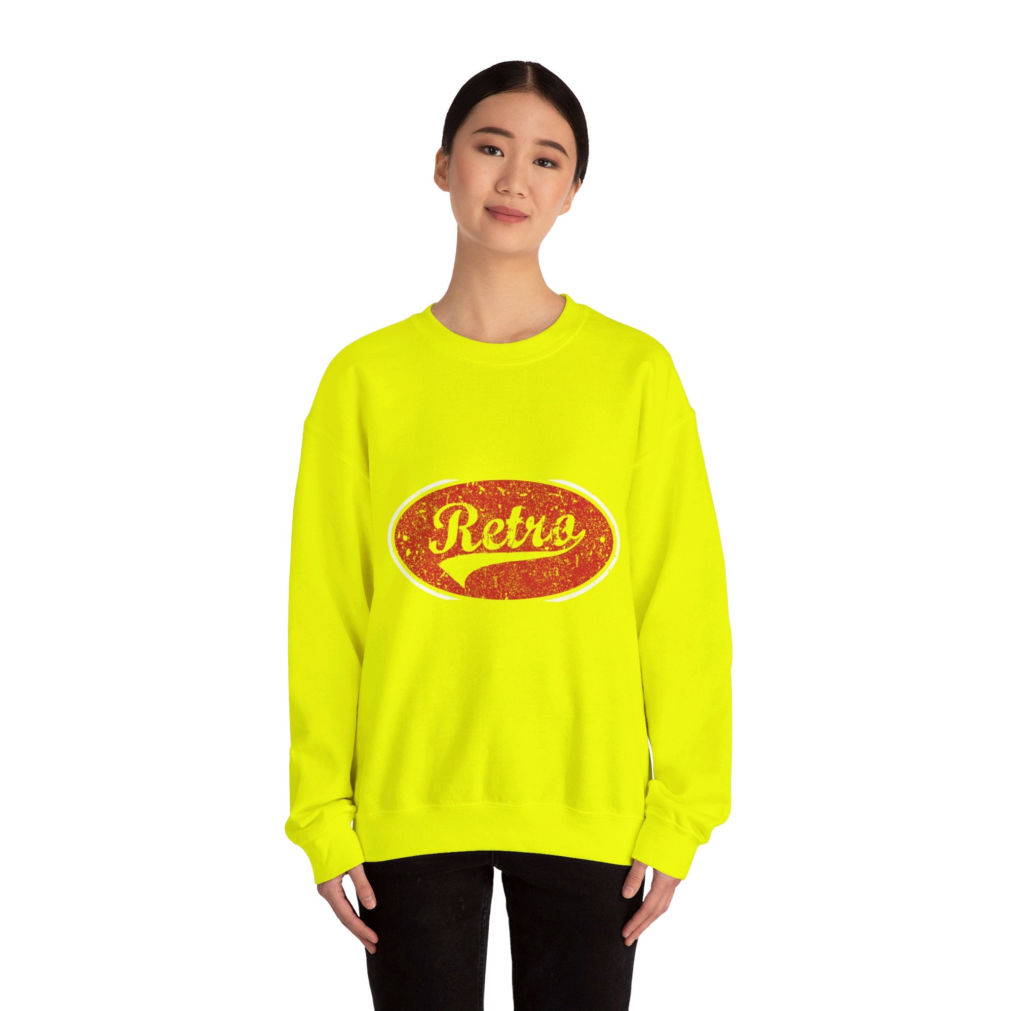 Sweat-shirt unisexe rétro 