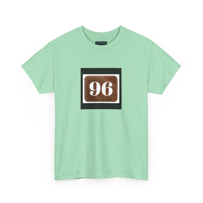 Vintage Style Unisex Heavy Cotton Tee - Classic 96 Design