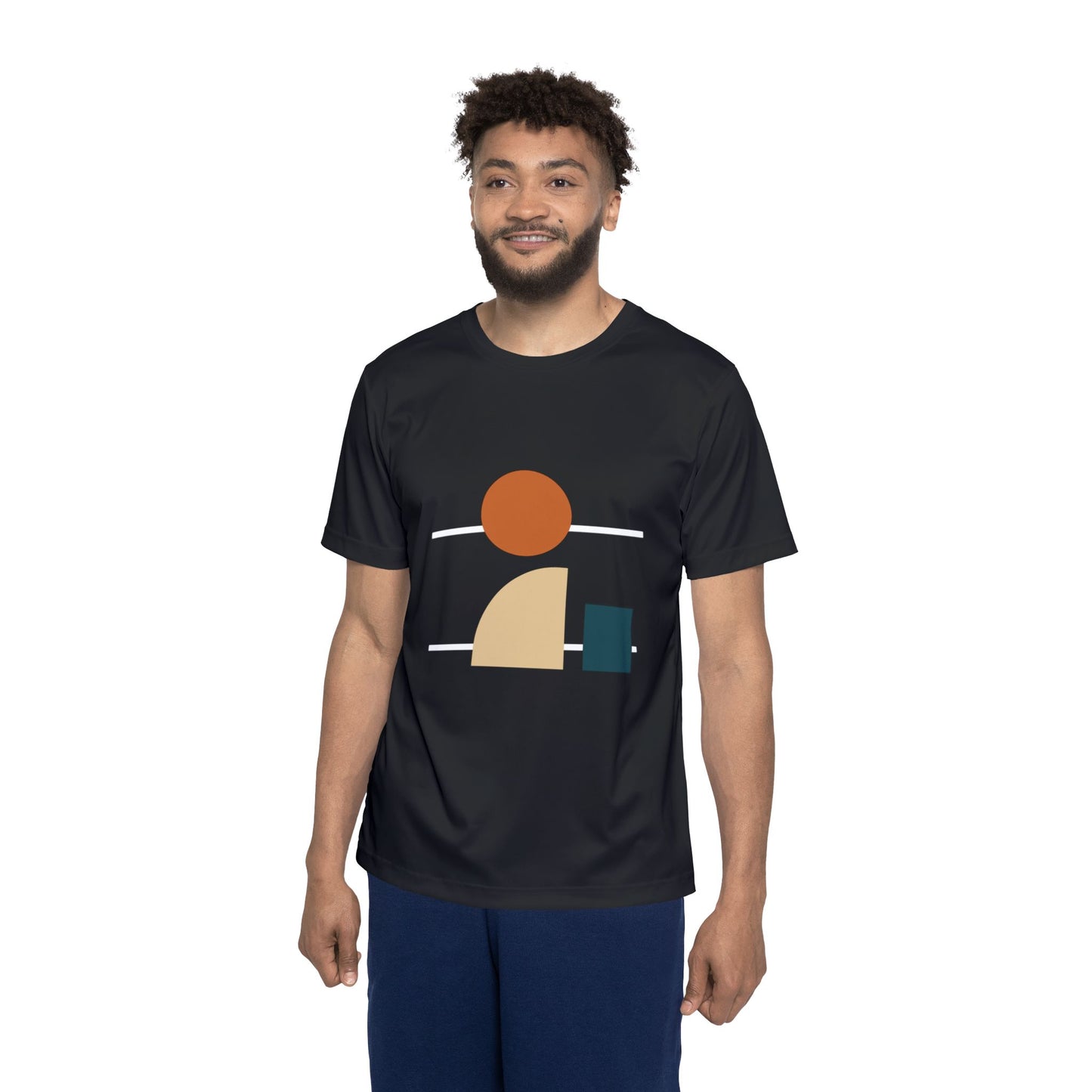 Modern Sports Jersey, Graphic Athletic Shirt, Trendy Activewear, Casual Sports Top, Perfect for Workout, Gift for Him