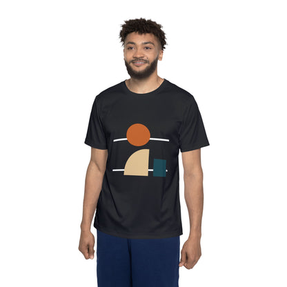 Modern Sports Jersey, Graphic Athletic Shirt, Trendy Activewear, Casual Sports Top, Perfect for Workout, Gift for Him