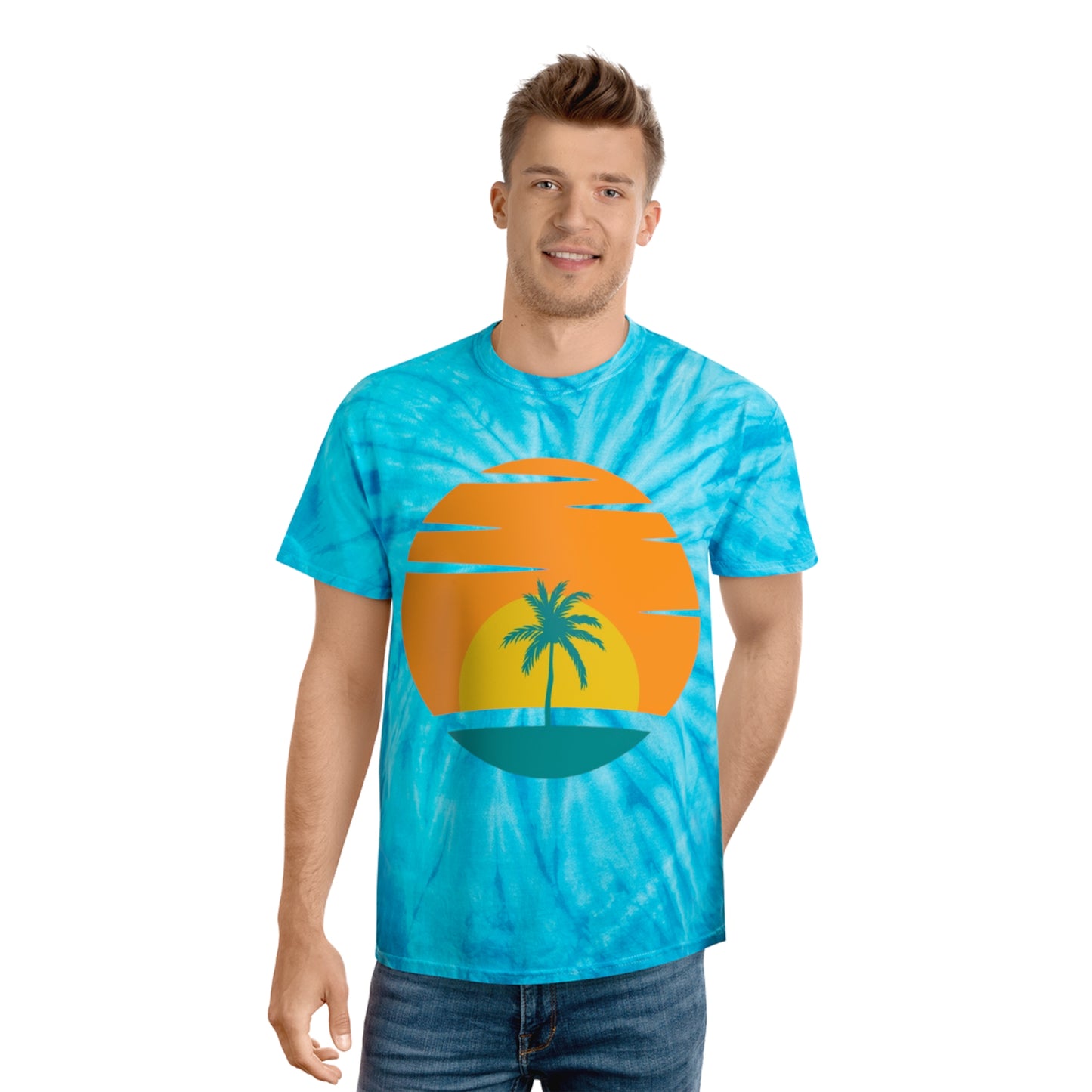 Tie-Dye Tee, Cyclone - Summer Joy