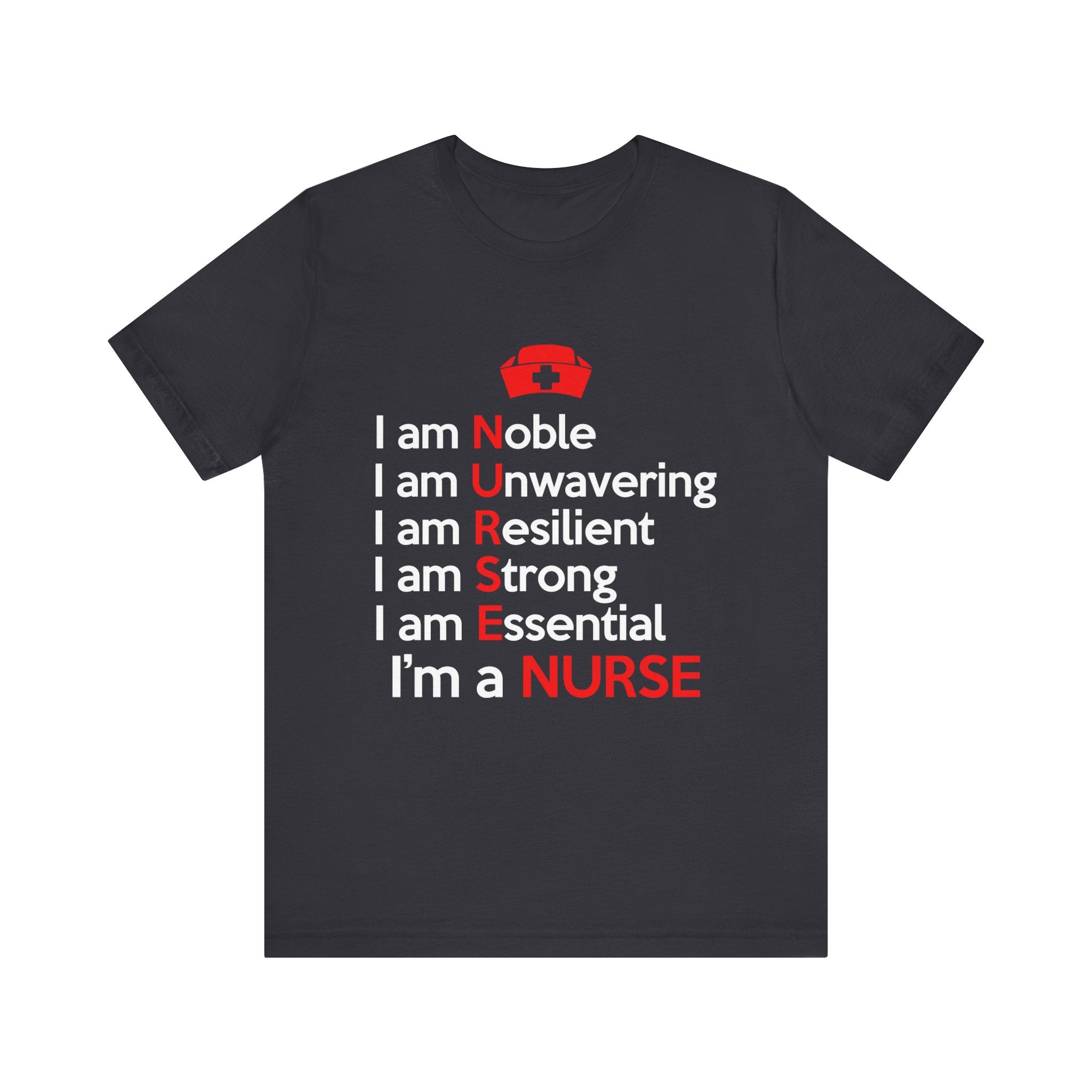 Je suis noble, je suis un tee-shirt unisexe inébranlable 