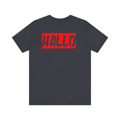Funny Hallo Graphic Tee for Casual Vibes