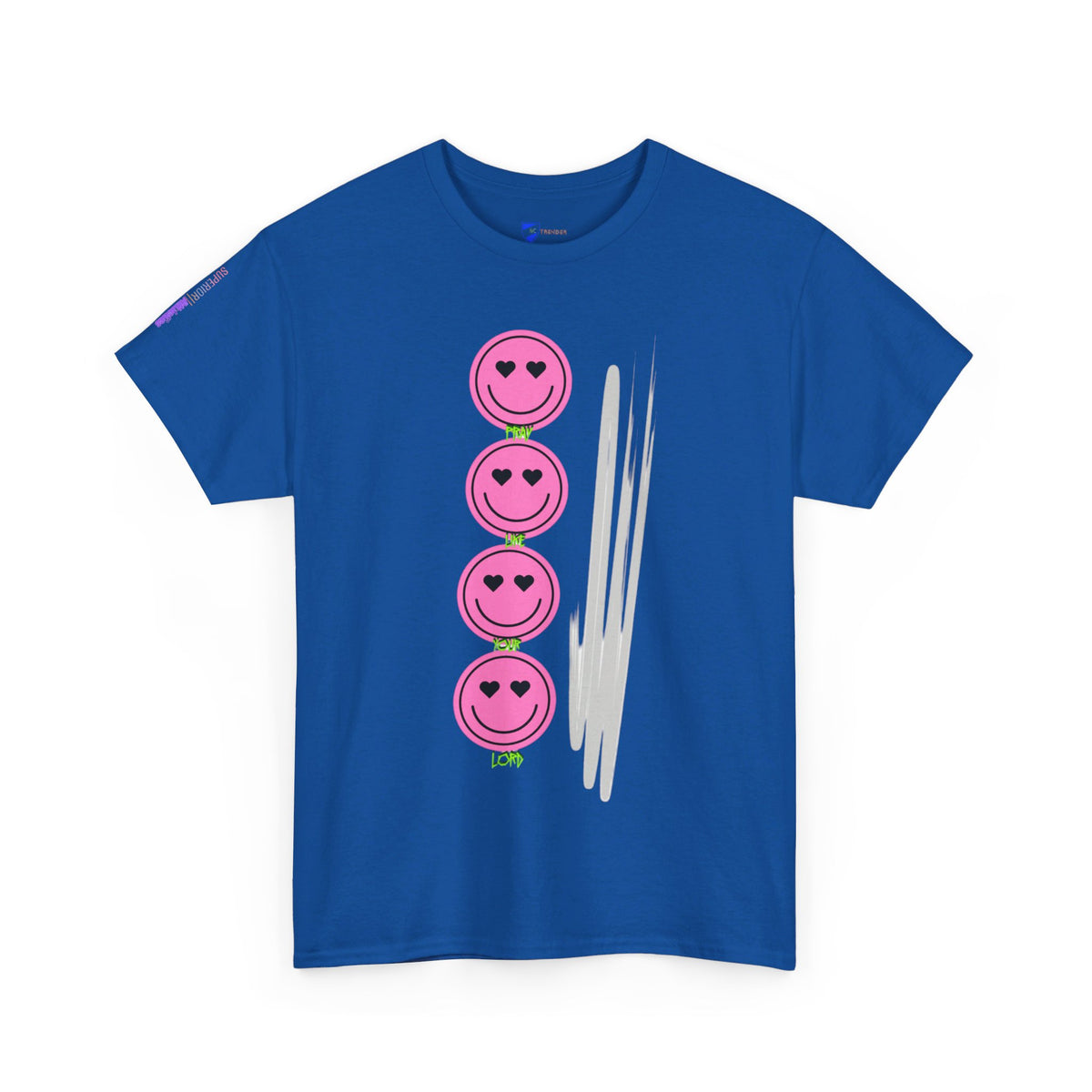 RCNSONS Unisex Heavy Cotton Smileys Tee