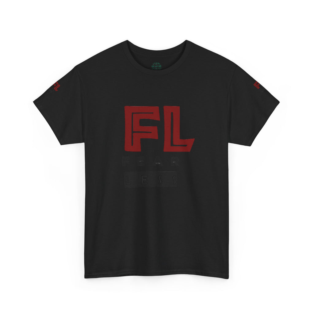 Fearless Graphic Unisex Heavy Cotton Tee - Bold Statement Shirt