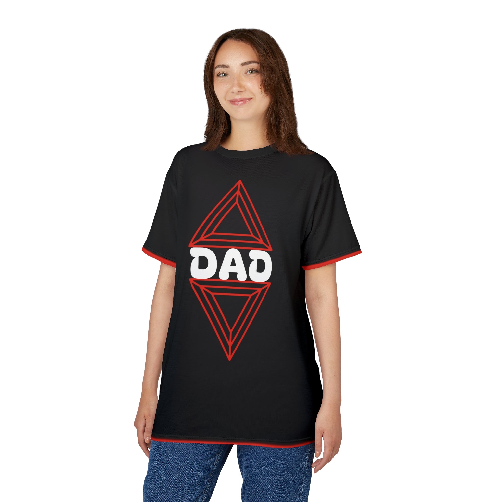 Dad Graphic Tee, Unisex Cut & Sew Tee, Father's Day Gift, Stylish Dad T-Shirt, Casual Wear for Dads, Unique Fatherhood Apparel
