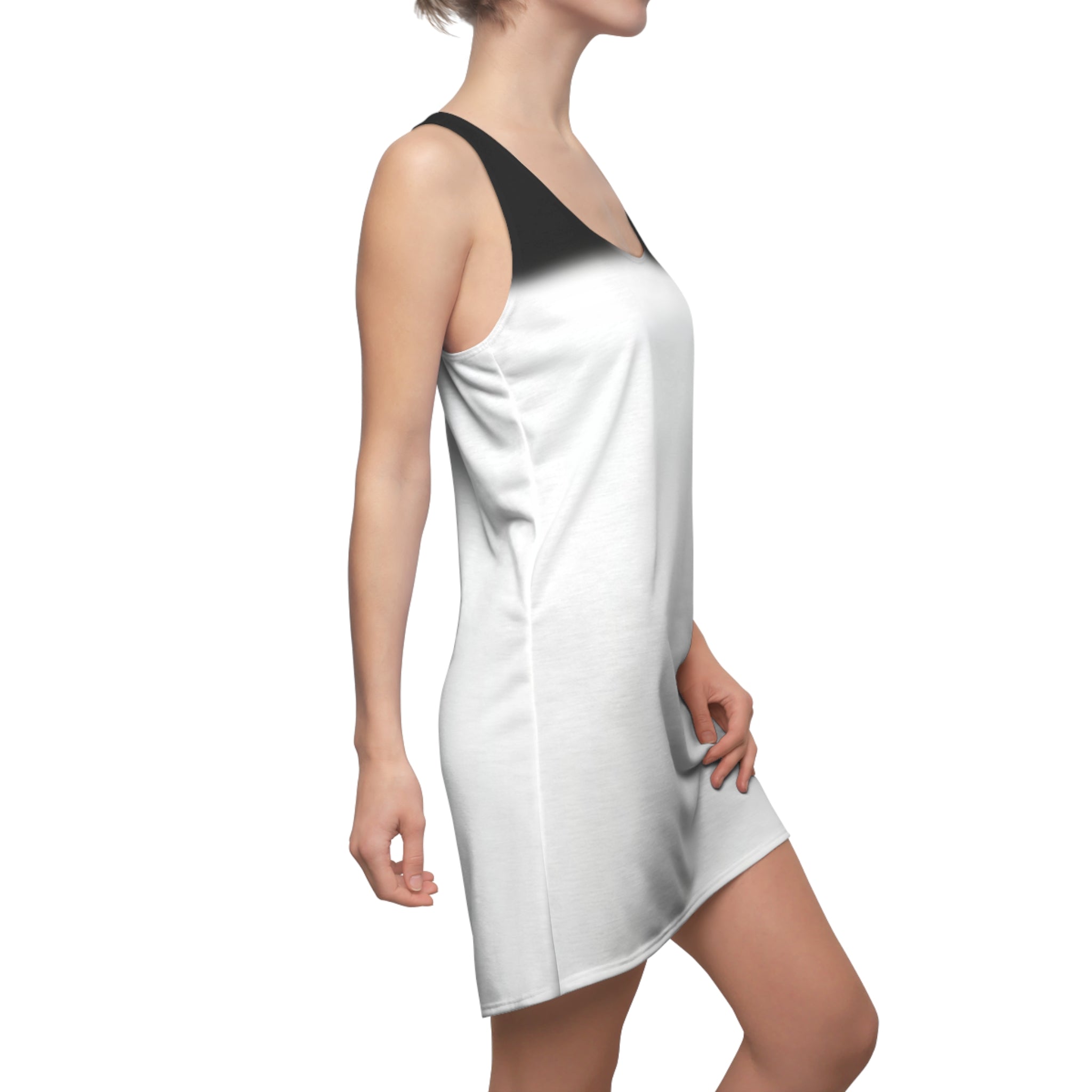 Stylish Gradient Racerback Dress for Women - Perfect for Summer and Casual Occasions