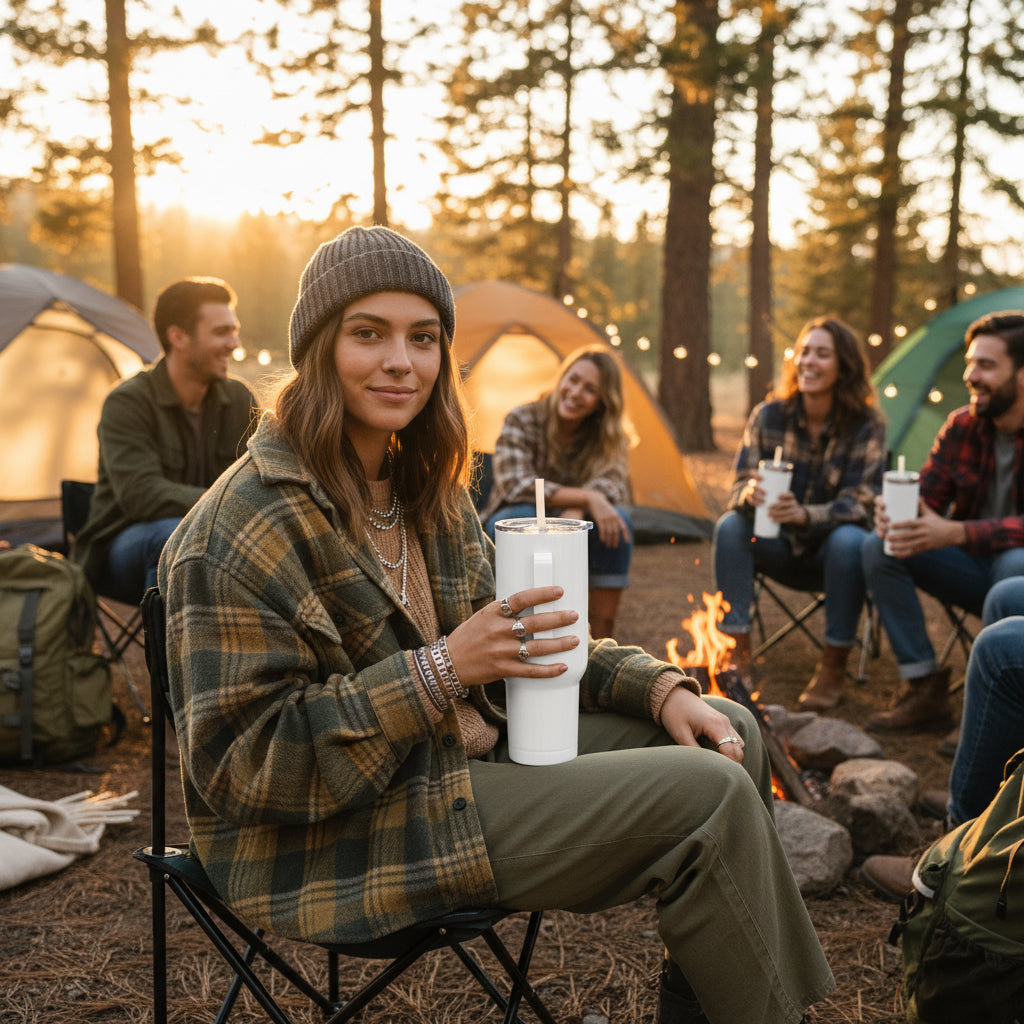 Personalized Insulated Tumble,40oz Drinkware for Hot/Cold Beverages, Great Gift for Friends & Family, [...] Printify