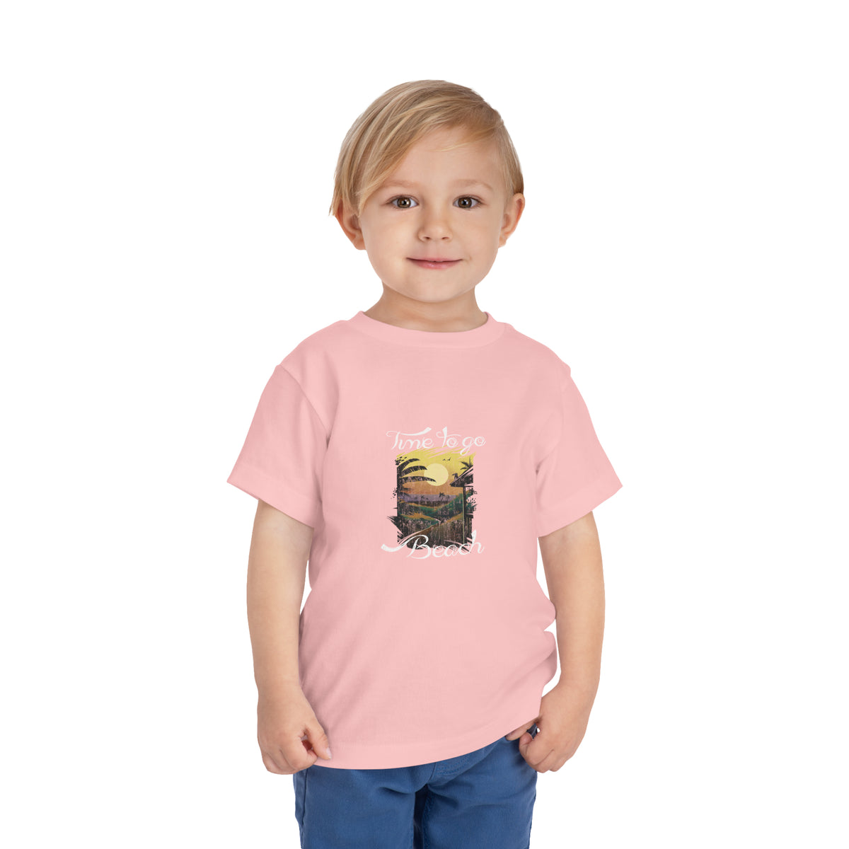 Time To Go Beach Toddler Tee