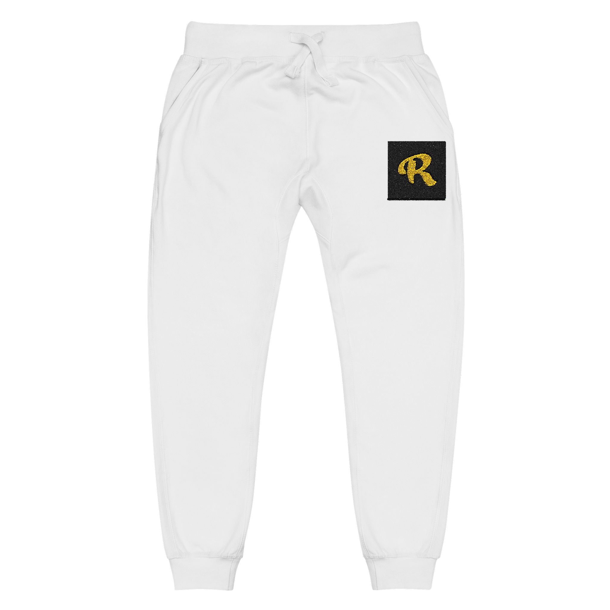 Embroidered Fleece Sweatpants