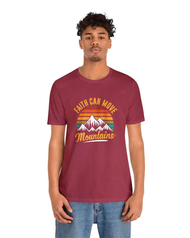 Faith Can Move Mountains Unisex Tee - RC’nSONS