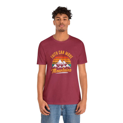 Faith Can Move Mountains Unisex Tee - RC’nSONS