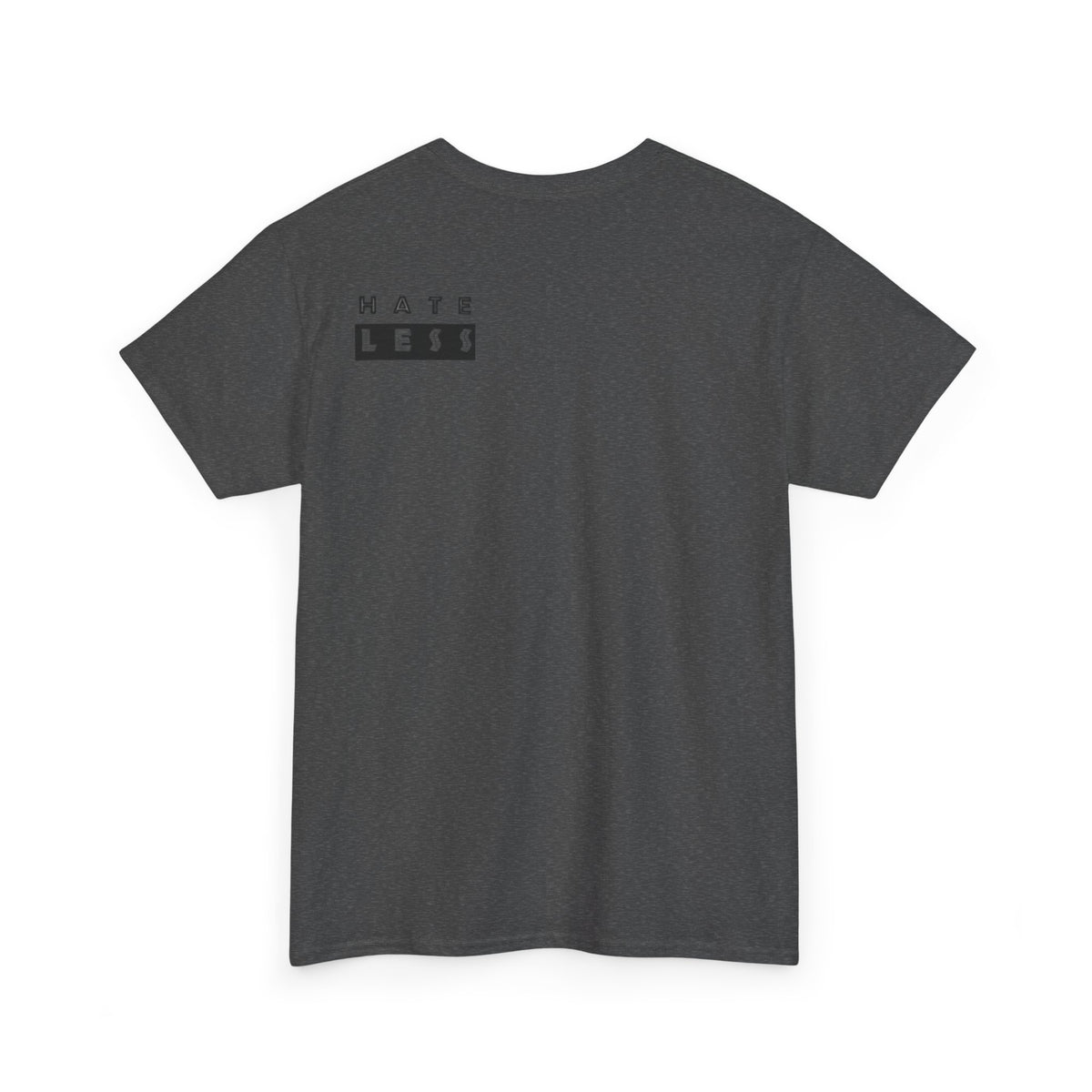 HATE LESS Unisex Heavy Cotton Tee - Comfortable Casual Wear