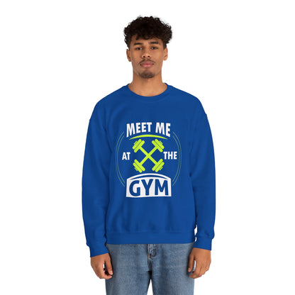 Rencontrez-moi au sweat-shirt unisexe du gymnase 