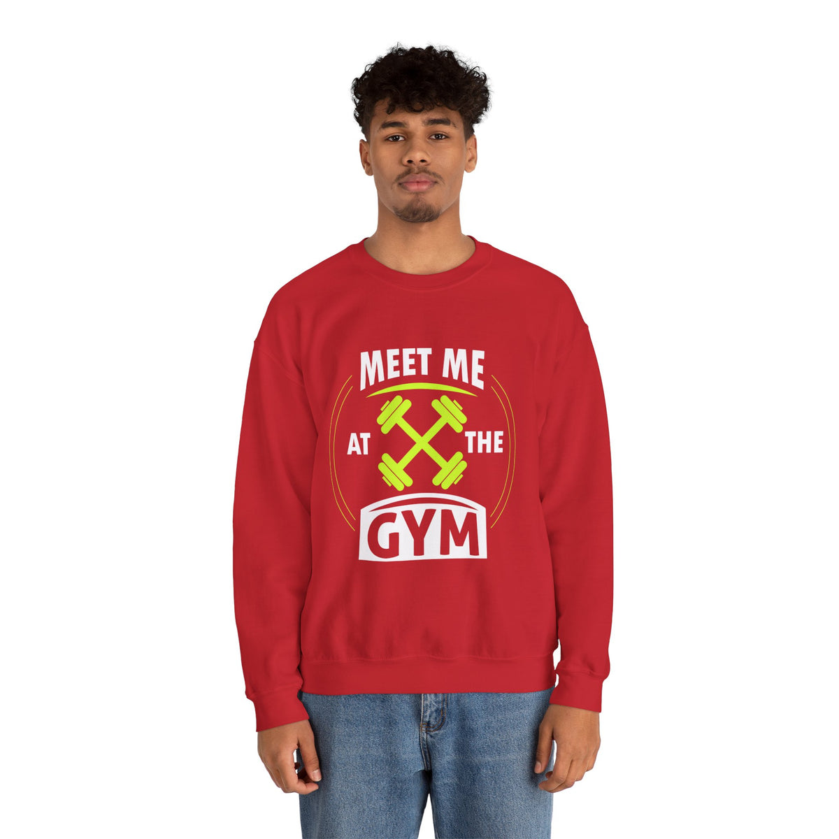 Rencontrez-moi au sweat-shirt unisexe du gymnase 