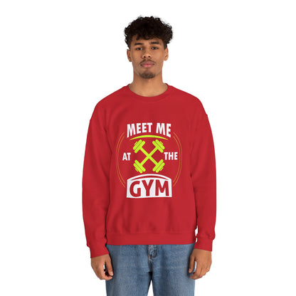 Rencontrez-moi au sweat-shirt unisexe du gymnase 
