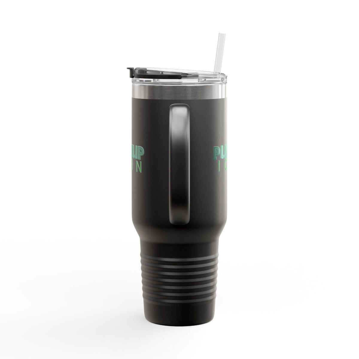 Inspirational Insulated Travel Mug - 40oz with Pushup Icon Design