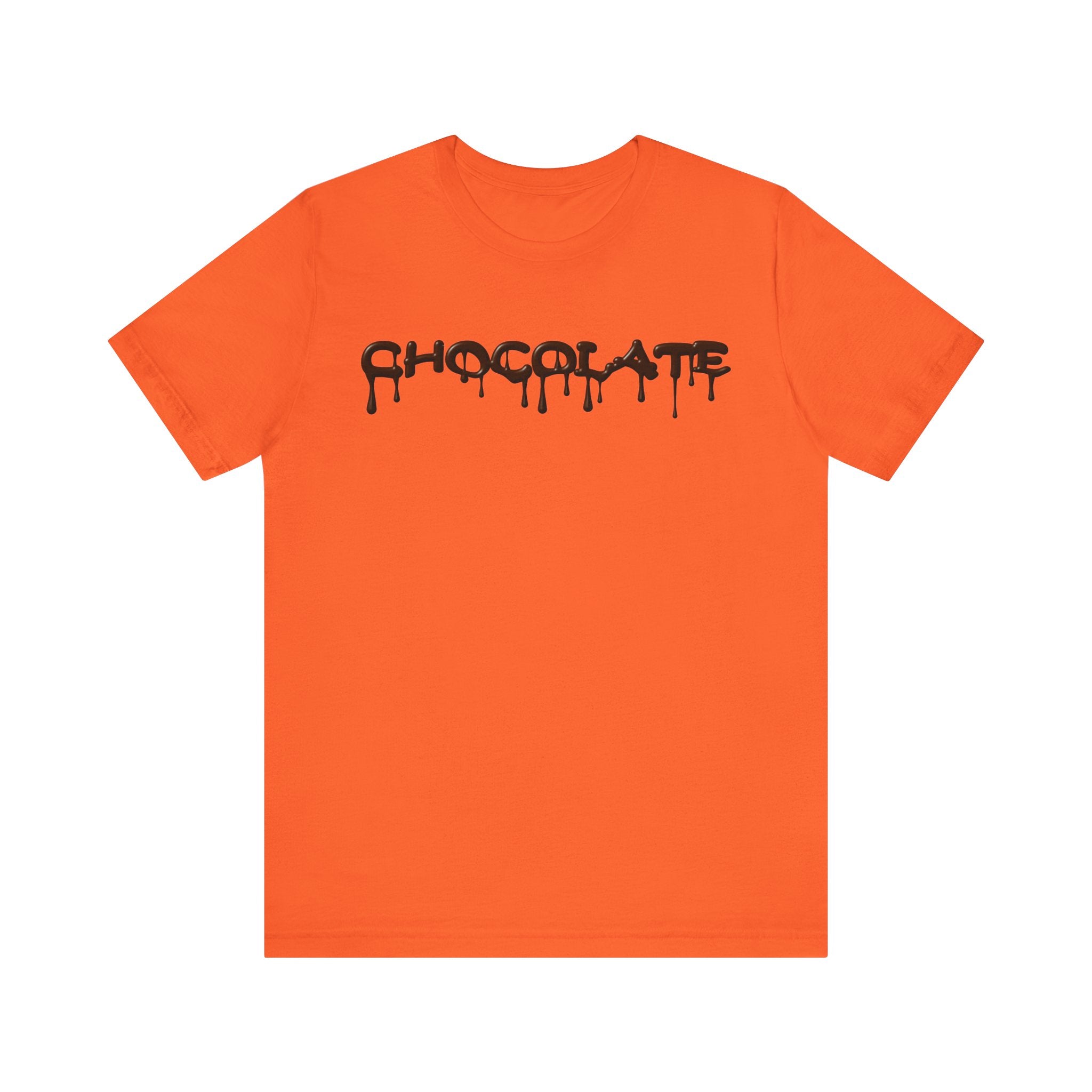 Unisex Jersey Short Sleeve Chocolate Tee