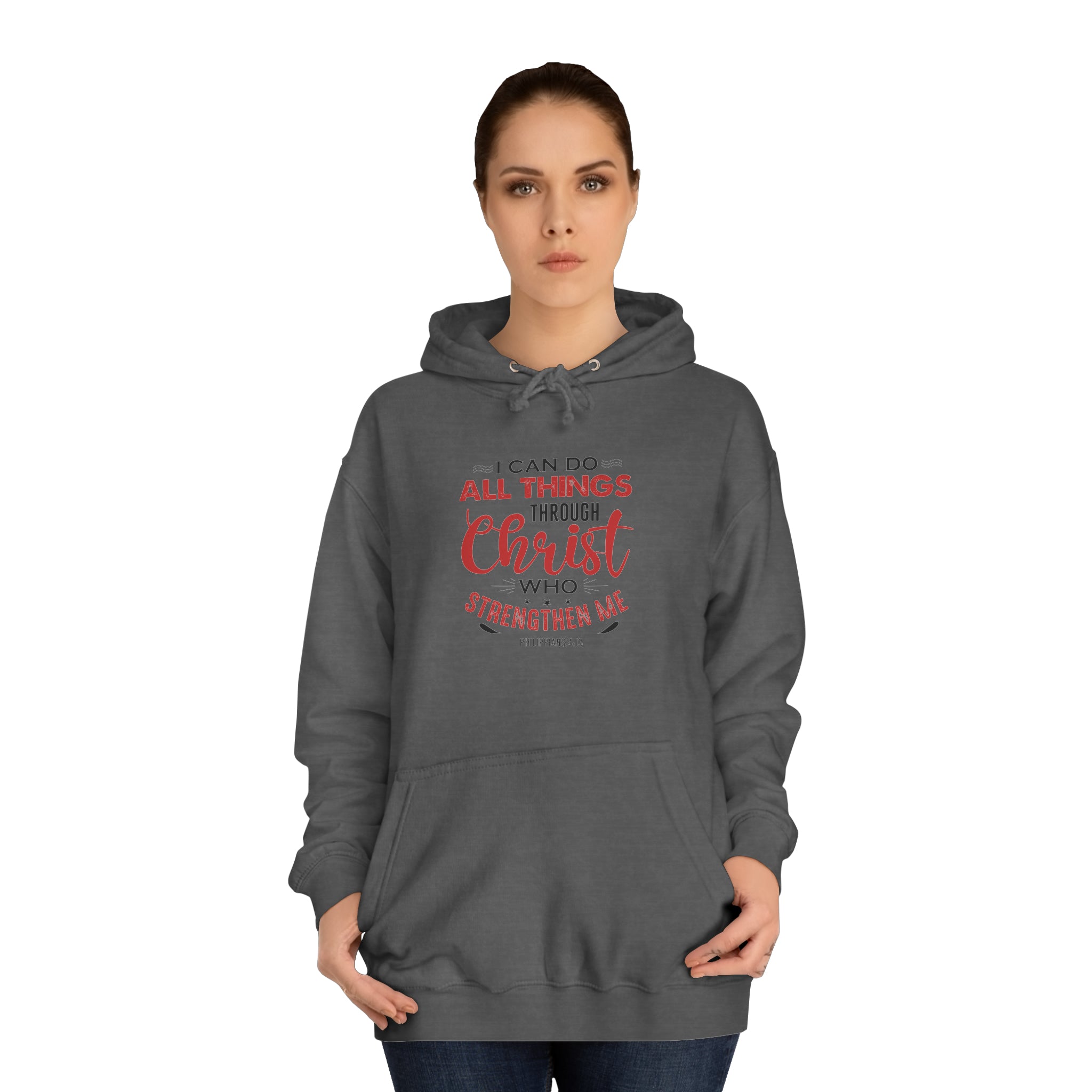 Je peux tout faire Sweat à capuche unisexe 