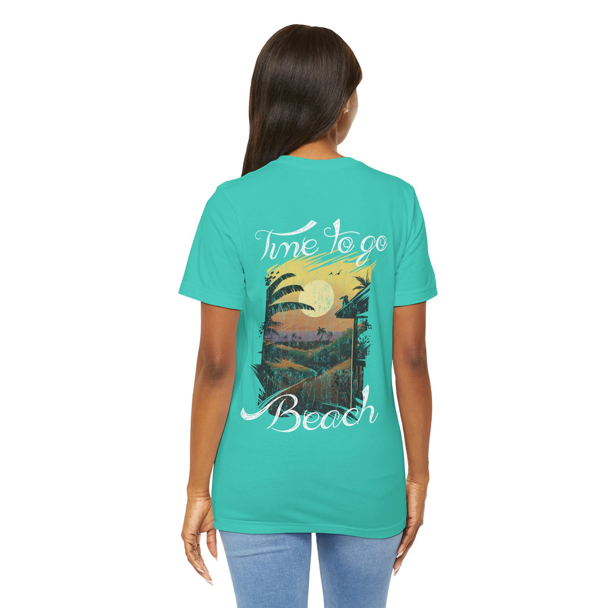 Il est temps d’aller à la plage Tee-shirt unisexe 