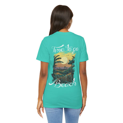 Il est temps d’aller à la plage Tee-shirt unisexe 