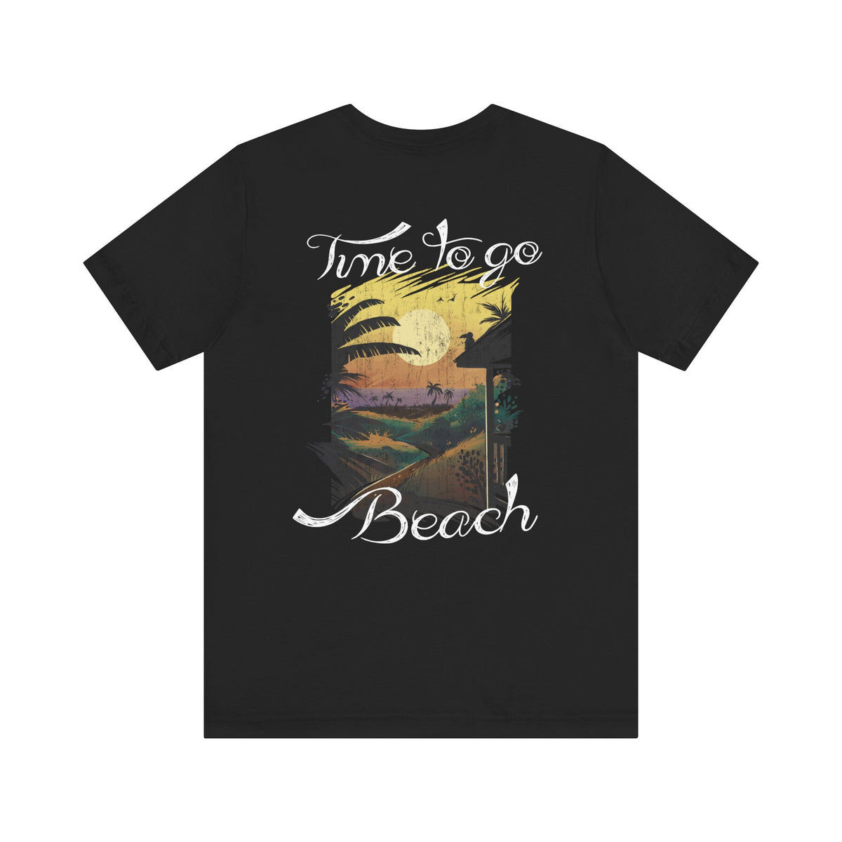 Il est temps d’aller à la plage Tee-shirt unisexe 
