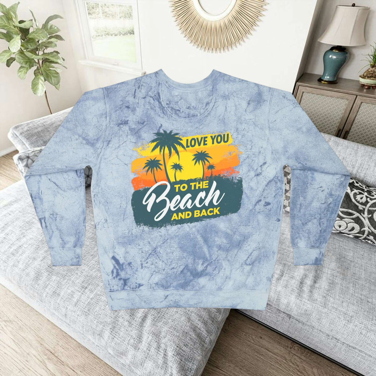 Unisex Color Blast Crewneck Sweatshirt - RC’nSONS