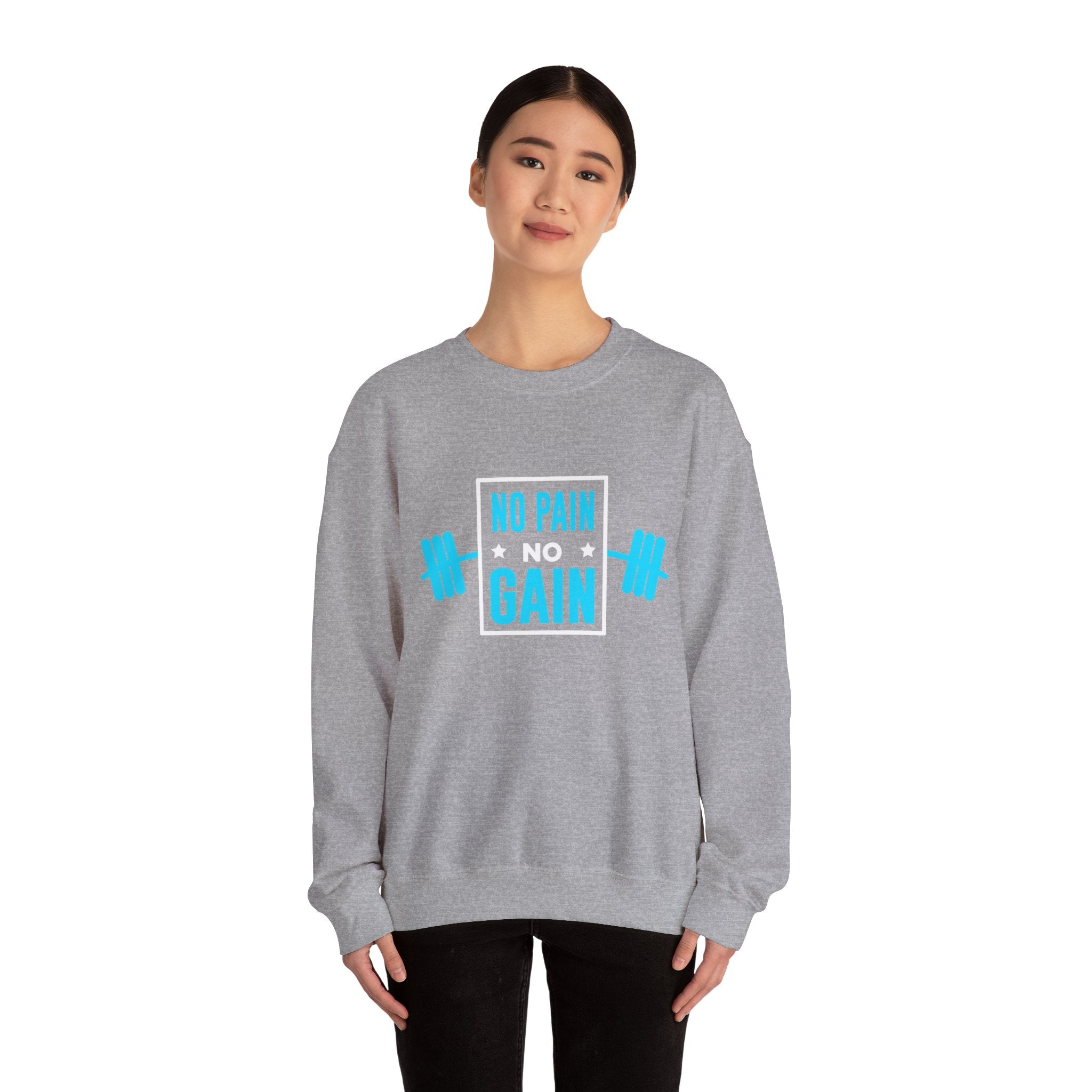 Pas de douleur pas de gain Sweat-shirt unisexe 